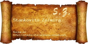 Stankovits Zelmira névjegykártya